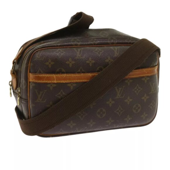 LOUIS VUITTON Monogram Reporter PM Shoulder Bag - Picture 1 of 7